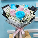 Blueberry Blush - Rose Hand Bouquet - Blue Rose - Pink Rose - Flower Delivery Singapore - Well Live Florist
