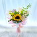 Sunny Delight - Sunflower Hand Bouquet - Flower Bouquet - Flower Delivery Singapore - Well Live Florist