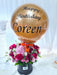 Hot Air Balloon Bouquet, rose bouquet, flower delivery Singapore, Well Live Florist