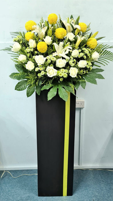 Condolence flower stand, condolence flower