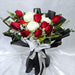 Enchating Duo - Hand Bouquet - Hand Bouquet - Peony - Red Roses - Well Live Florist