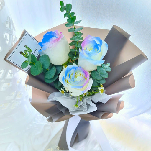 Soft Whisper - Rose Hand Bouquet - Flower Bouquet - Flower Delivery Singapore - Well Live Florist