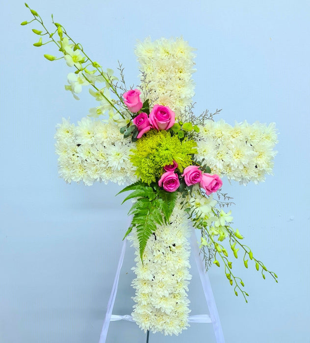 condolence flower stand