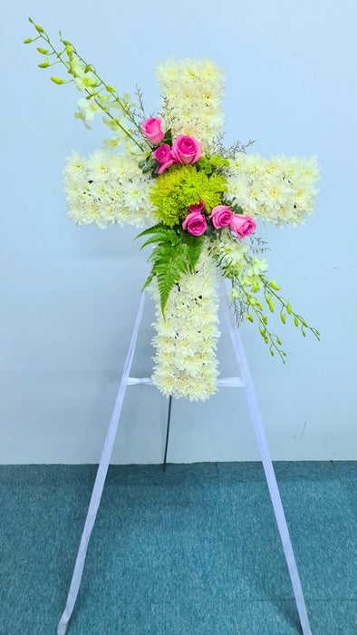 condolence flower stand