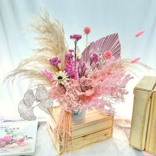 Preserved Flower Box, Preserved Rose Flower Box, Preserved Hydrangea Flower Box