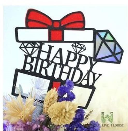 Happy Birthday Gift Tag Well Live Florist
