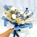 Preserved flower bouquet, hand bouquet, preserved rose