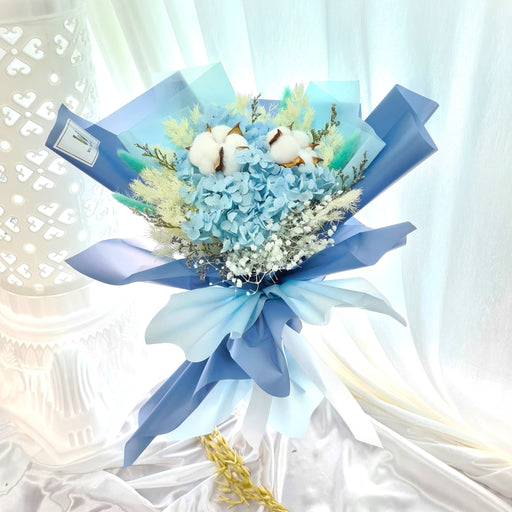 Huge Dose Of Love - Hand Bouquet - Preserved Flower - Preserved Hydrangea Well Live Florist