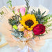 Bright Blessing - Sunflower Hand Bouquet - Flower Bouquet - Flower Delivery Singapore - Well Live Florist