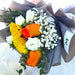 Autumn Glow - Rose and Gerbera Hand Bouquet - Flower Bouquet - Flower Delivery Singapore - Well Live Florist