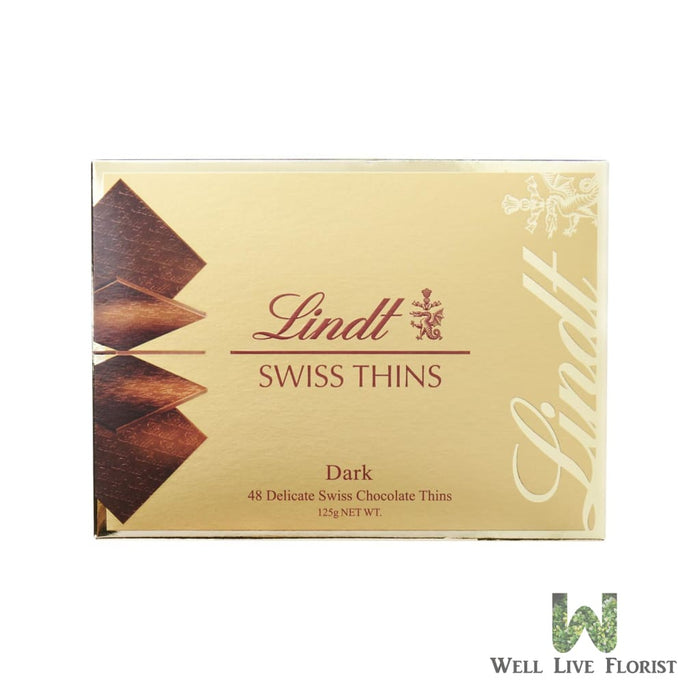 Add-On Lindt Dark 48 Delicate Swiss Chocolate Thins -125g