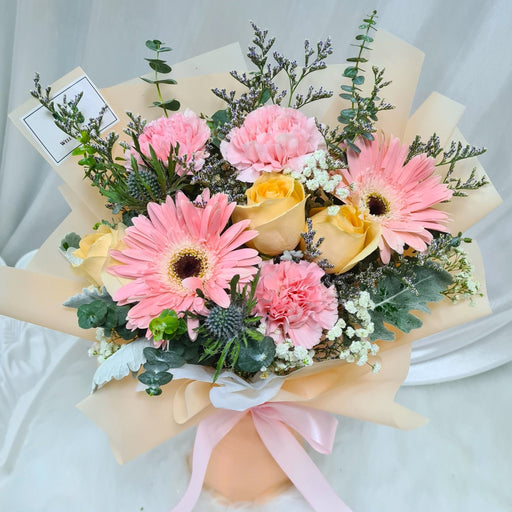 Enchanted Eden - Hand Bouquet - Flower Bouquet - Flower Delivery Singapore - Well Live Florist