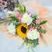 Sunlit Joy - Sunflower Hand Bouquet - Flower Bouquet - Carnation - Flower Delivery Singapore - Well Live Florist
