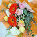 Sunny Splash - Hand Bouquet - Flower Bouquet - Gerbera and Tulip - Flower Delivery Singapore - Well Live Florist