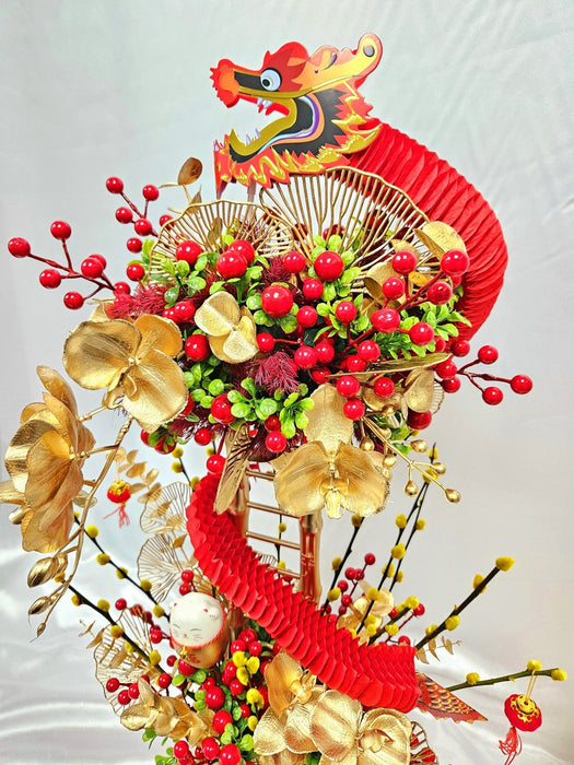May Wealth Roll In 财源滚滚 - cny flower - CNY Flower - - Well Live Florist