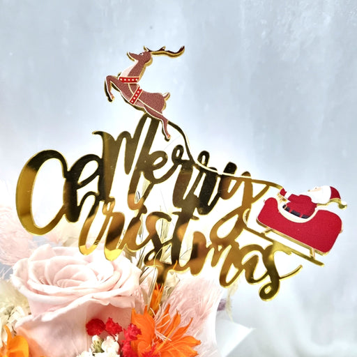 Merry Christmas Tag Well Live Florist