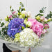 Pastel Prism - Hydrangea Hand Bouquet - Flower Bouquet - Flower Delivery Singapore - Well Live Florist