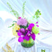 Patricia - Flower In Vase - Eustoma - Orchid - Roses - Well Live Florist