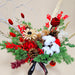 Poinsettia Perfection - Christmas - Christmas - flower in vase - Preserved Flower - Well Live Florist