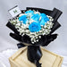 Romance - Hand Bouquet - baby breath - Hand Bouquet - blue roses - Well Live Florist