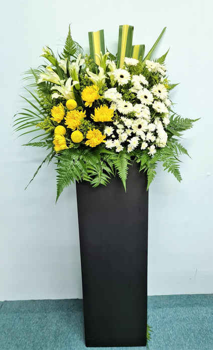 Condolence flower stand