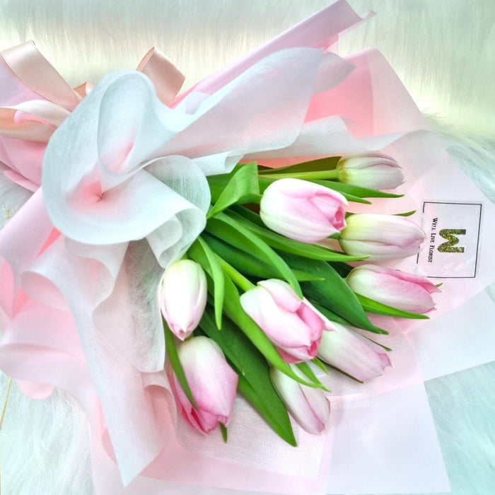 Tulips Bouquet, hand bouquet