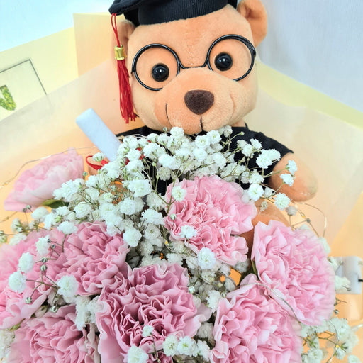 Successful Moments - Graduation Hand Bouquet - Graduation Flower Bouquet - Flower Delivery Singapore - Well Live Florist