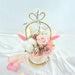 Palm Size Arrangement Comprising of premium preserved Rose, dried Baby's Breath, cotton and Foliage.