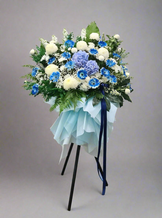 Condolences flower stand - Same Day Flower Delivery in Singapore - Well Live Florist