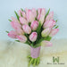 Bridal Bouquet - Pink Tulips