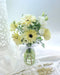 Lovely, delicate arrangement comprising of freshly cut flowers to express your thoughts and sympathy.