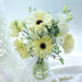 Lovely, delicate arrangement comprising of freshly cut flowers to express your thoughts and sympathy.